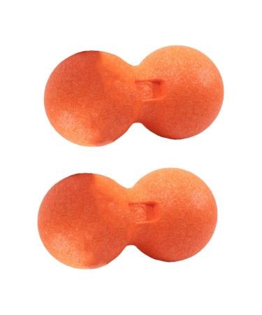 Gleavi 2 STK peanut massage ball Massage devices for feet hand massage devices Hand exercise balls Double lacrosse massager foot vault massage device massage roller sports ball fitness Epp deep