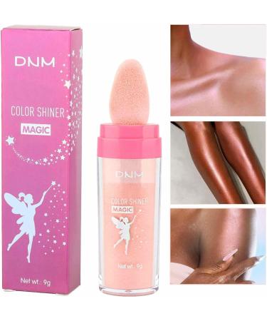 Makeup Highlighter Fairy Patting Powder Stick Highlighter - Shimmer Three-Dimensional Makeup Stick for Face Body Tmay 02#pink - Buy Online on GoSupps.com
