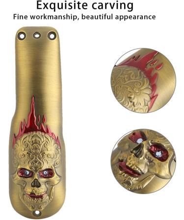 Hair Clippers Full Body Cover Electric Clipper Modified Shell Retro Style Clipper Cover Personalized Fashion Appearance Outliner Trimmer Cover (Skeleton-Gold) - Buy Online on GoSupps.com