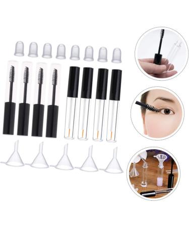 NULYLU 1 Set Empty Eyelashes Transparent Eyeliner Tubes Mascara Tube and Wand Mascara Wands Kits Plastic - Buy Online on GoSupps.com