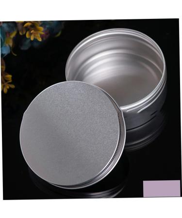 minkissy Box Cosmetic Jars Cosmetic Travel Jar Lip Balms Travel Toiletries Containers Storage Cubes with Lid Aluminum Tin Containers Clear Empty Can Container Small Aluminum Cans with Lids - Buy Online on GoSupps.com