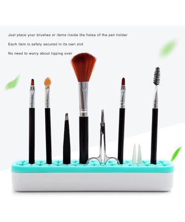Desktop Paint Pen Holder 2 Makeup Brush Holder Prevent Tipping Over for Eyeliner for Home Use - Buy Online on GoSupps.com