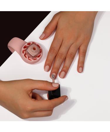 LONDONTOWN Portable Nail Polish Bottle Holder Soft Adjustable Wearable Anti-Spill Grip Fingernail Painting Tool Manicure and Pedicure Accessory - Buy Online on GoSupps.com