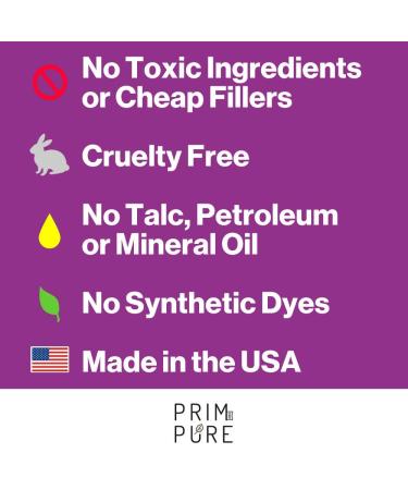 Prim and Pure Mineral Gift Set with Unicorn Mirror | Kids Eyeshadow & Mineral Blush Makeup Kit | Organic & Natural | Made in USA - Buy Online on GoSupps.com