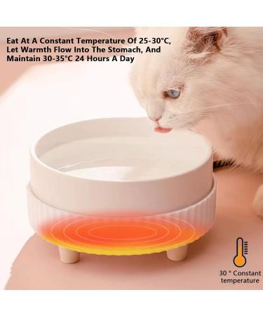 Heated Water Bowl for Pets | Thermal Water Bowl for Poultry Cats & Dogs | Automatic Thermostat for Winter | Best Heating Solution - Buy Online on GoSupps.com