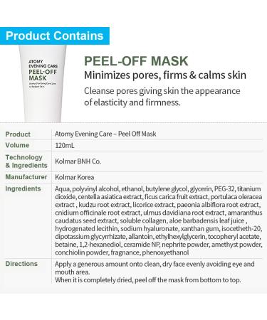 Shop Ato-my Evening Care 4 Set: Foam Cleanser Deep Cleanser Peeling Gel & Peel-Off Mask - International Shipping Available - Buy Online on GoSupps.com
