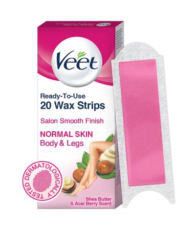 Veet Full Body Waxing Kit for Normal Skin 20 strips