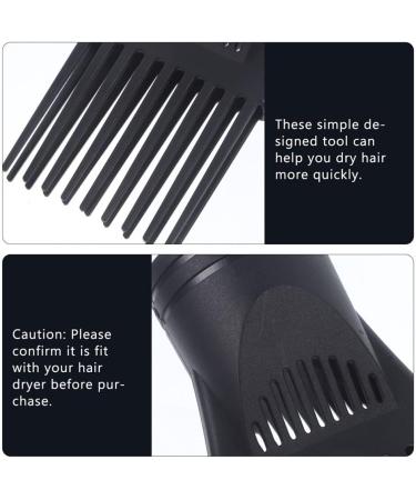 FRCOLOR 2pcs Hair Dryer Comb Blow Dryer Accessories Universal Hair Dryer Attachment Modeling Styling Comb - Buy Online on GoSupps.com