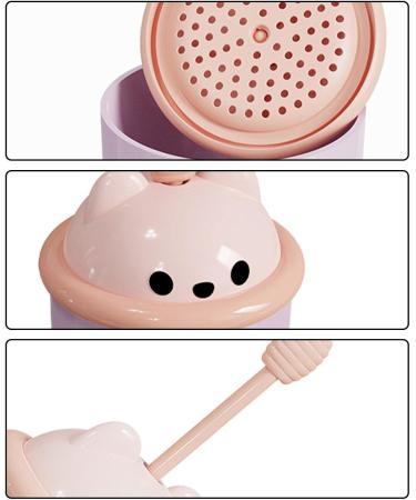 Foam Maker for Face Wash Bear Shaped Face Foam Maker Skin Care Easy to Apply Portable Facial Cleanser Foam Maker Cup Bubble Foamer Device Foam Make Cup for Women (Green) - Buy Online on GoSupps.com