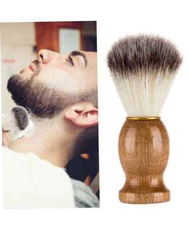 NOLITOY Beard Brush for Men - Premium Barber Duster Brush for Neck Shave & Household Use | Wooden Bristles for Ultimate Grooming - Buy Online on GoSupps.com