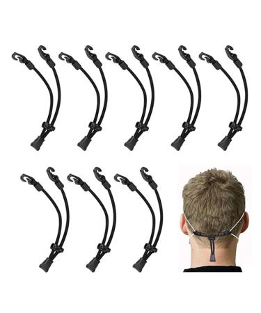 YONII 8 Pieces Mask Extender Anti-Tightening Ear Protector Holder Mask Ear Cord Extension Hook Ear Rope Extender