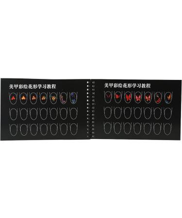 Nagel Exercise Book | Nail Art Templates for Beginners | Manicure Drawing & Painting Practice Tool - Buy Online on GoSupps.com