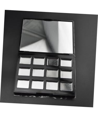 FOMIYES 56pcs Metal Pans for Eyeshadow Empty Eyeshadow Tin Pan Aluminum Plate Tin Pot Iron Plate medium Silver - Buy Online on GoSupps.com