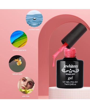 45PCS Gel Nail Polish Kit - 40 Colors Soak Off Gel Nail Set with Base Coat, Glossy & Matte Top Coat - Green Blue Red Pink Nude Collection - Perfect Gifts for Women - 40+5 KIT P - Buy Online on GoSupps.com