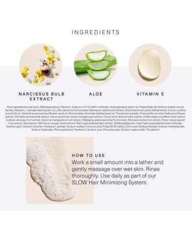 European Wax Center Slow Hair Growth Body Wash - Fragrance-Free Hair Minimizer & Exfoliating Moisturizer for Sensitive Skin 8.4oz - International Shipping Available - Buy Online on GoSupps.com