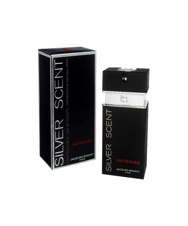Jacques Bogart Silver Scent Intense Men Eau De Toilette Spray 3.33 Ounce (Pack of 3) - Buy Online on GoSupps.com