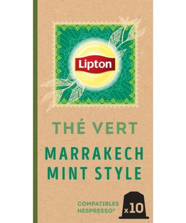 Lipton - Nespresso compatible Green Tea Marrakech capsules - 3x10 - Buy Online on GoSupps.com
