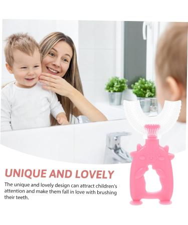 Minkissy 18 STK U-Shaped Manual Toothbrush for Children - Ideal for Girls Easy Cleaning International Shipping - Buy Online on GoSupps.com