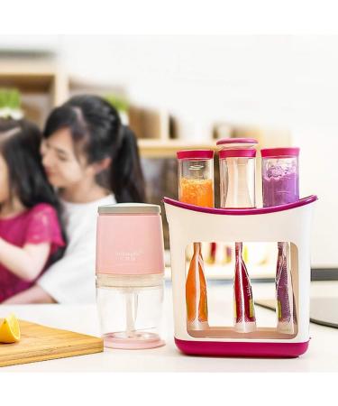 Wallfire Baby Food Squeeze Station - Homemade DIY Fresh Fruit Juice Maker with 10 Replacement Bags - Buy Online on GoSupps.com