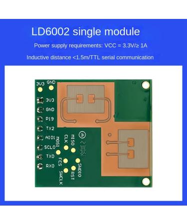 Buy Luejnbogty Radar Module LD6002 - FMCW Body Sign Monitoring Sensor for Breath & Heart Rate Detection - 60g - Fast International Shipping - Buy Online on GoSupps.com