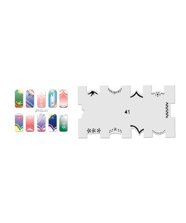 Fingernail stencil (airbrush nail art) Fengda JFH03-041