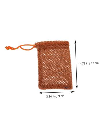 8pcs Exfoliating Soap Pouch - Foaming Net & Soap Saver | Ideal for Natural Soaps & Facial Cleansing | Travel-Friendly Nylon Bath Bags - Buy Online on GoSupps.com