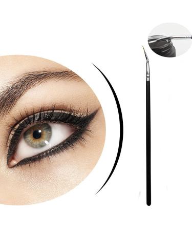 4-Piece Eyeliner Brush Set - Angled Flat Bent & Pencil Point Brushes for Flawless Eye Makeup | International Shipping Available - Buy Online on GoSupps.com
