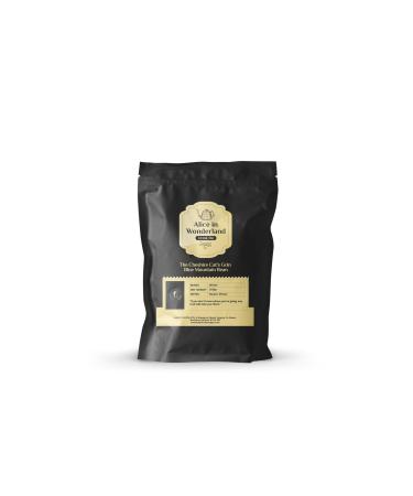 Lucky Cuppa's "Drink Me Potion" Cheshire Cat's Grin Coffee Blend - Light Roast Whole Coffee Beans - Blue Mountain Coffee Beans - Alice in Wonderland Gifts for Men - 250g