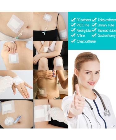 20Pcs Breathable Knee Surgery Bandages - Adhesive Dressing for Knee Replacement Hip Replacement & Post-Surgical Wound Care (2.3x2.7 Inch - Buy Online on GoSupps.com