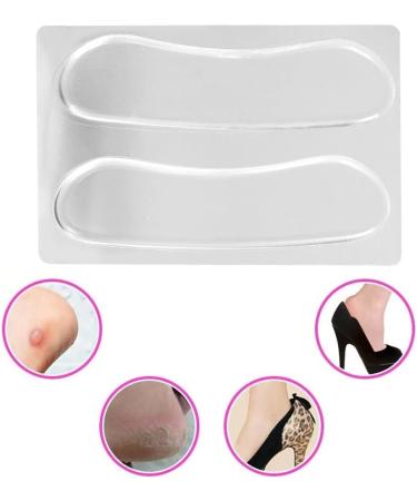 Heel Cushions for Back Pain Relief - 2 Pieces of Gel Inserts for Loose Shoes | Comfort & Protection - Buy Online on GoSupps.com