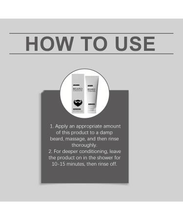 Huile de soin de la barbe pour hommes - D finit les contours naturels de la barbe adoucit et fa onne les poils du visage hydratant simple pour les soins quotidiens (1pcs) - Buy Online on GoSupps.com