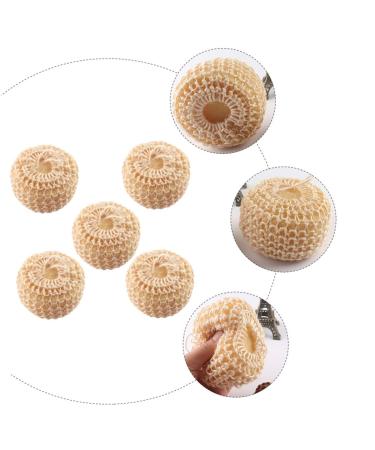 Didiseaon 5pcs Natural Sisal Bath Sponge Set | Eco-Friendly Loofahs & Scrubbers for Body | Perfect for Spa Experience - Shop Now - Buy Online on GoSupps.com
