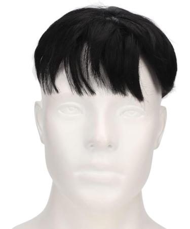 Men Hair Topper Short Toupee Hairpiece Short Toupee for Men Hair Topper Wig Clip in Crown Hair Extensions for Covering White Loss Hair Daily Wear - Buy Online on GoSupps.com