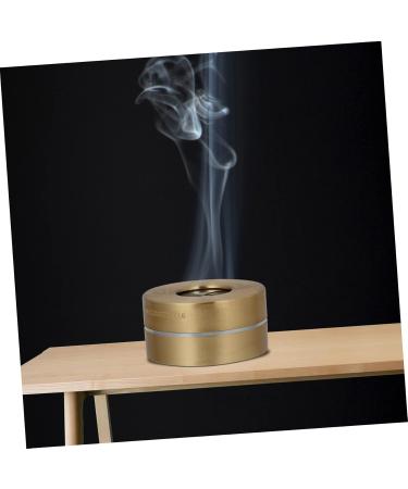 Beavorty Copper Moxa Burner - Smoke-Free Portable Moxibustion Box Adjustable Moxibustion Pot 2 STK 8x8cm for Massage - Golden - Buy Online on GoSupps.com