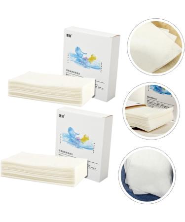 Sosoport 2 Boxes Absorbing Film Washing Supplies Dyeing Proof Cloth Clothes Stain Remover Laundry Detergent Color Saving Color Brightener Non-woven Fabric White Boxed Washing Machine - Buy Online on GoSupps.com