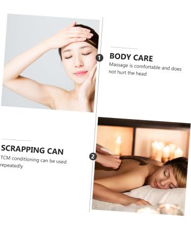 FRCOLOR Moxibustion Gua Sha Tool - Ceramic & Silicone Massage Device for Body Relief - Buy Online on GoSupps.com