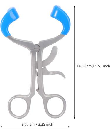 Healifty Dental Mouth Opener - Stainless Steel Cheek Retractor & Spreader (Size L) | Premium Dental Tools for Professionals - Buy Online on GoSupps.com