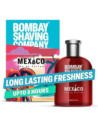 Bom_bay Shaving Company Perfum For Unisex| Mexico Premium Fragrances For Men 100ml (3.38 fl oz) | long lasting perfume |Pack of 1 (Large)