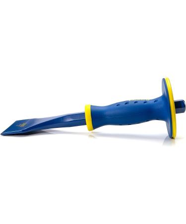 Estwing 3-Inch Wide Flooring Chisel with Hand Grip Guard - 42517 - Buy Online on GoSupps.com