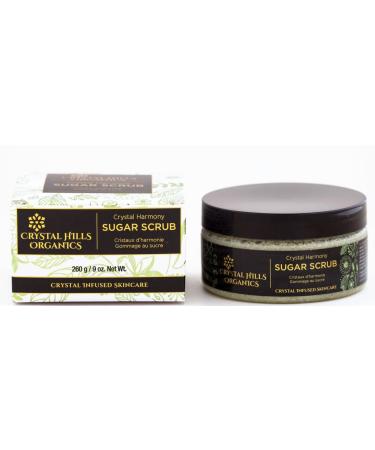 Crystal Hills Organics Sugar Body Scrub Crystal Harmony Green Quartz