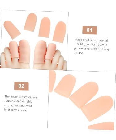 Buy Silicone Finger Toe Covers - Protective Finger Sleeves & Caps for Ultimate Protection | International Shipping Available - Buy Online on GoSupps.com