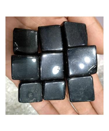 9pcs Natural Cube Black Obsidian Quartz Crystal Stone Rock ChipsStone Quartz Crystals Natural StonesCrystal Stone Crystal Reiki