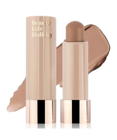 Erinde Bronzer Stick Cr me Bronzante Contouring Maquillage Naturel et Longue Dur e Texture Cr me Facile Estomper Stick Sculptant pour D finir et Illuminer le Visage #02 Bronze