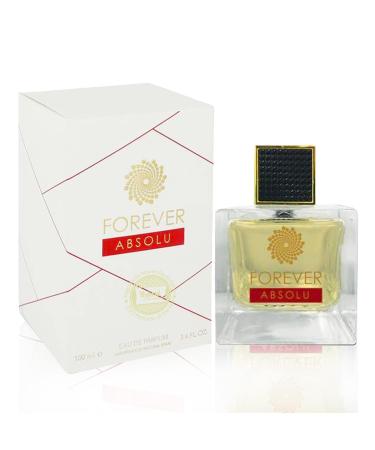 Hybrid & Company Forever Absolu Eau De Parfum Natural Spray for Women Fruity Oud Fragrance Long Lasting Concentrated Luxury Perfume 3.4 Fl Oz/100 Ml