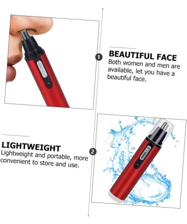 Angoily Multifunctional Electric Nose Hair Trimmer & Eyebrow Razor | 1pc Vibrissac Scissors Nose Hair Removal & Eyebrow Shaver Tool for Men & Women - Buy Online on GoSupps.com