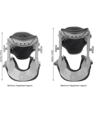 Heated Neck Wrap & Traction Device | Neck Support & Pain Relief | Adjustable (21-25 cm) Heat Massage - Buy Online on GoSupps.com