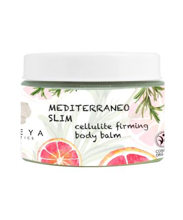 Elfeya Cosmetics Mediteraneo Nourishing Skin Care Balm - 100% Organic with Shea Butter and Cocoa Butter.Firms and Tones the Skin Reduces Cellulite and Stretch Marks - 150ml