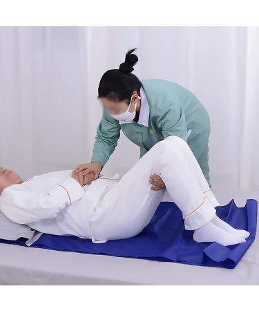 Reusable Flat Slide Sheet Transfer Slide Sheet for Turning Lifting Moving Comfortable Sliding Draw Sheets to Assist Moving Elderly and Disabled 51.227.5inch (51.2 * 27.5inch) 51.2*27.5inch