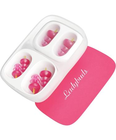 Otifleks Ladybuds Earplugs | Comfortable & Reusable Noise Cancelling Ear Plugs for Sleep - 3 Sizes Available International Shipping - Buy Online on GoSupps.com