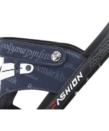 Men's Orthotic Toe-Separate Flat Sandals for Comfort and Orthopedic Correction - Blue - Size 8 - Buy Online on GoSupps.com